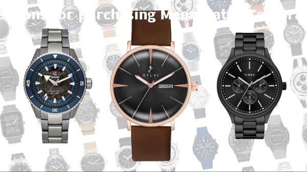 Suggestions for purchasing Mens Watch Top Brands